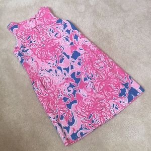 Tropical print dress